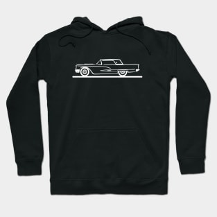 1958 Ford Thunderbird Hard Top Hoodie